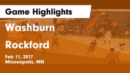 Washburn  vs Rockford Game Highlights - Feb 11, 2017