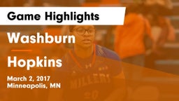 Washburn  vs Hopkins  Game Highlights - March 2, 2017