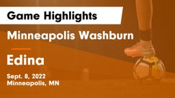 Minneapolis Washburn  vs Edina  Game Highlights - Sept. 8, 2022