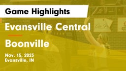 Evansville Central  vs Boonville  Game Highlights - Nov. 15, 2023