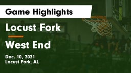 Locust Fork  vs West End  Game Highlights - Dec. 10, 2021