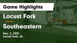 Locust Fork  vs Southeastern  Game Highlights - Dec. 2, 2022
