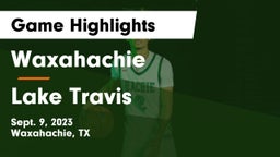 Waxahachie  vs Lake Travis  Game Highlights - Sept. 9, 2023