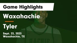 Waxahachie  vs Tyler  Game Highlights - Sept. 23, 2023