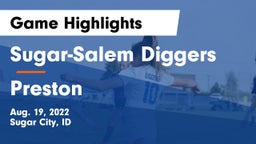 Sugar-Salem Diggers vs Preston  Game Highlights - Aug. 19, 2022