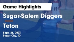 Sugar-Salem Diggers vs Teton  Game Highlights - Sept. 26, 2023