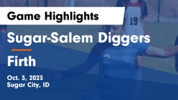Sugar-Salem Diggers vs Firth  Game Highlights - Oct. 3, 2023