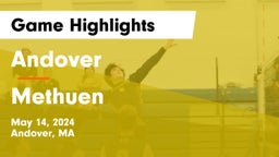 Andover  vs Methuen  Game Highlights - May 14, 2024