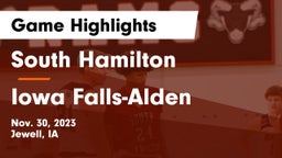 South Hamilton   vs Iowa Falls-Alden  Game Highlights - Nov. 30, 2023