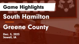 South Hamilton   vs Greene County  Game Highlights - Dec. 5, 2023