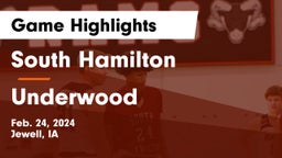 South Hamilton   vs Underwood  Game Highlights - Feb. 24, 2024