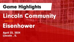 Lincoln Community  vs Eisenhower  Game Highlights - April 23, 2024