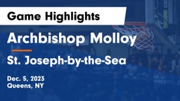 Archbishop Molloy  vs St. Joseph-by-the-Sea  Game Highlights - Dec. 5, 2023