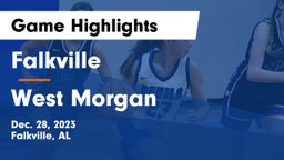 Falkville  vs West Morgan  Game Highlights - Dec. 28, 2023