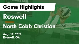 Roswell  vs North Cobb Christian  Game Highlights - Aug. 19, 2021