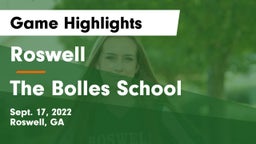 Roswell  vs The Bolles School Game Highlights - Sept. 17, 2022