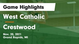 West Catholic  vs Crestwood  Game Highlights - Nov. 20, 2021