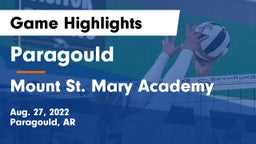 Paragould  vs Mount St. Mary Academy Game Highlights - Aug. 27, 2022
