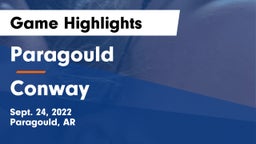 Paragould  vs Conway  Game Highlights - Sept. 24, 2022