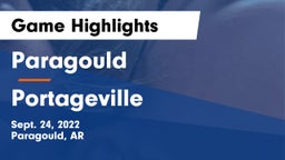 Paragould  vs Portageville  Game Highlights - Sept. 24, 2022