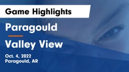 Paragould  vs Valley View  Game Highlights - Oct. 4, 2022