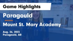 Paragould  vs Mount St. Mary Academy Game Highlights - Aug. 26, 2023