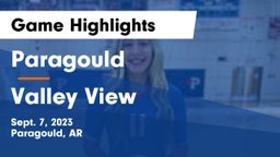Paragould  vs Valley View  Game Highlights - Sept. 7, 2023