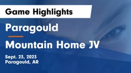 Paragould  vs Mountain Home JV Game Highlights - Sept. 23, 2023
