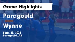 Paragould  vs Wynne  Game Highlights - Sept. 23, 2023