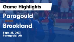 Paragould  vs Brookland  Game Highlights - Sept. 25, 2023
