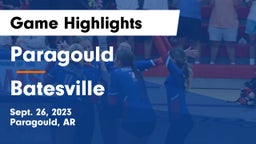 Paragould  vs Batesville  Game Highlights - Sept. 26, 2023