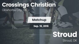 Matchup: Crossings Christian vs. Stroud  2016