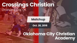 Matchup: Crossings Christian vs. Oklahoma City Christian Academy 2016