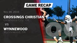 Recap: Crossings Christian  vs. Wynnewood  2016