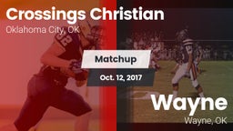 Matchup: Crossings Christian vs. Wayne  2017
