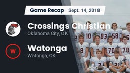 Recap: Crossings Christian  vs. Watonga  2018