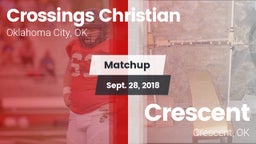 Matchup: Crossings Christian vs. Crescent  2018