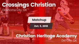 Matchup: Crossings Christian vs. Christian Heritage Academy 2018