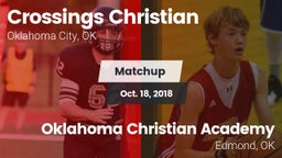 Matchup: Crossings Christian vs. Oklahoma Christian Academy  2018