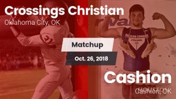 Matchup: Crossings Christian vs. Cashion  2018
