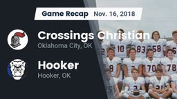 Recap: Crossings Christian  vs. Hooker  2018