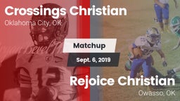 Matchup: Crossings Christian vs. Rejoice Christian  2019