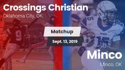 Matchup: Crossings Christian vs. Minco  2019