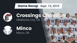 Recap: Crossings Christian  vs. Minco  2019