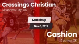 Matchup: Crossings Christian vs. Cashion  2019