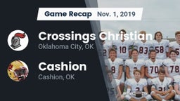 Recap: Crossings Christian  vs. Cashion  2019