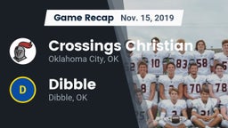 Recap: Crossings Christian  vs. Dibble  2019