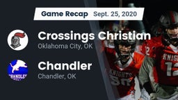 Recap: Crossings Christian  vs. Chandler  2020