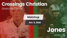 Matchup: Crossings Christian vs. Jones  2020