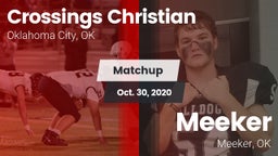 Matchup: Crossings Christian vs. Meeker  2020